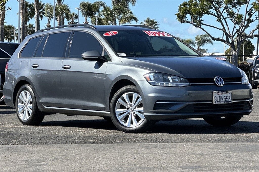 Used 2018 Volkswagen Golf SportWagen S with VIN 3VW117AU4JM750525 for sale in Ventura, CA