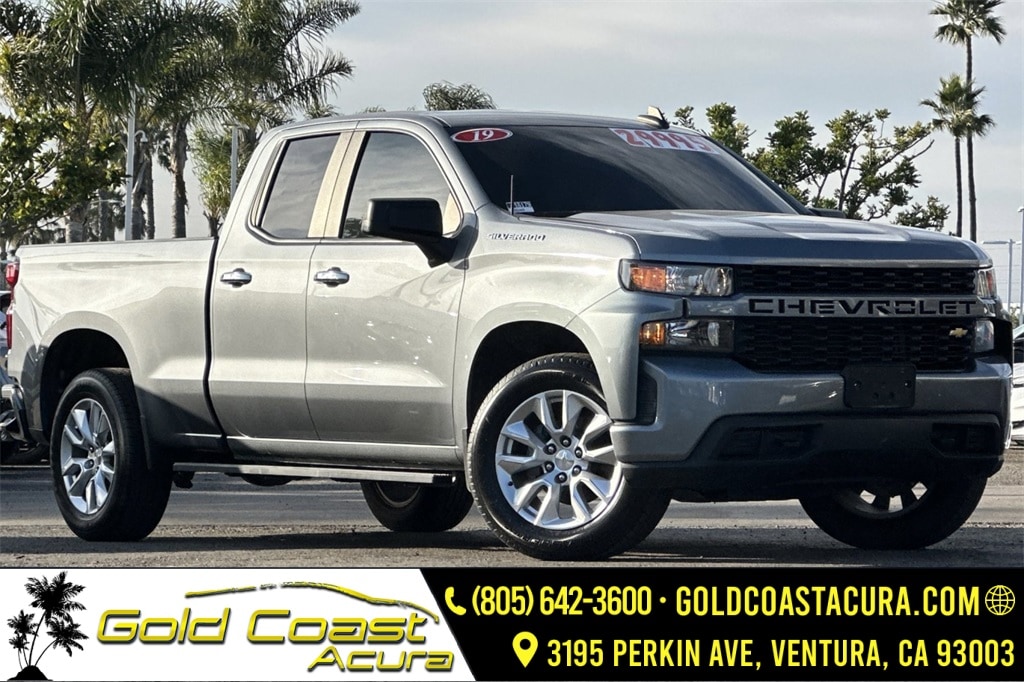 Used 2019 Chevrolet Silverado 1500 Silverado Custom Truck Double Cab