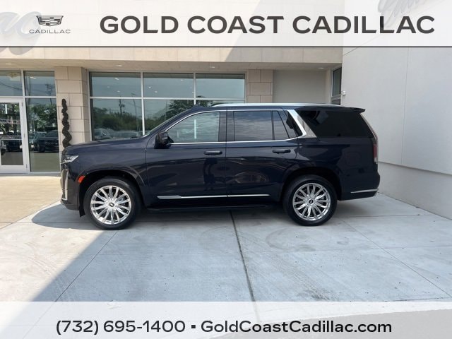 Certified 2022 Cadillac Escalade Premium Luxury with VIN 1GYS4BKL3NR212095 for sale in Oakhurst, NJ