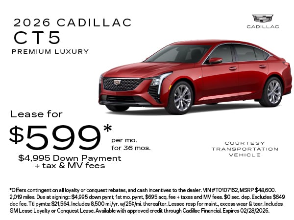 New and Used Cadillac Dealer Oakhurst NJ | Gold Coast Cadillac