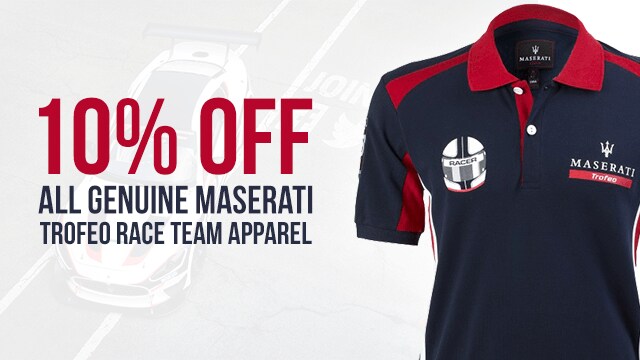 Genuine Maserati Trofeo Apparel Genuine Maserati Trofeo Apparel