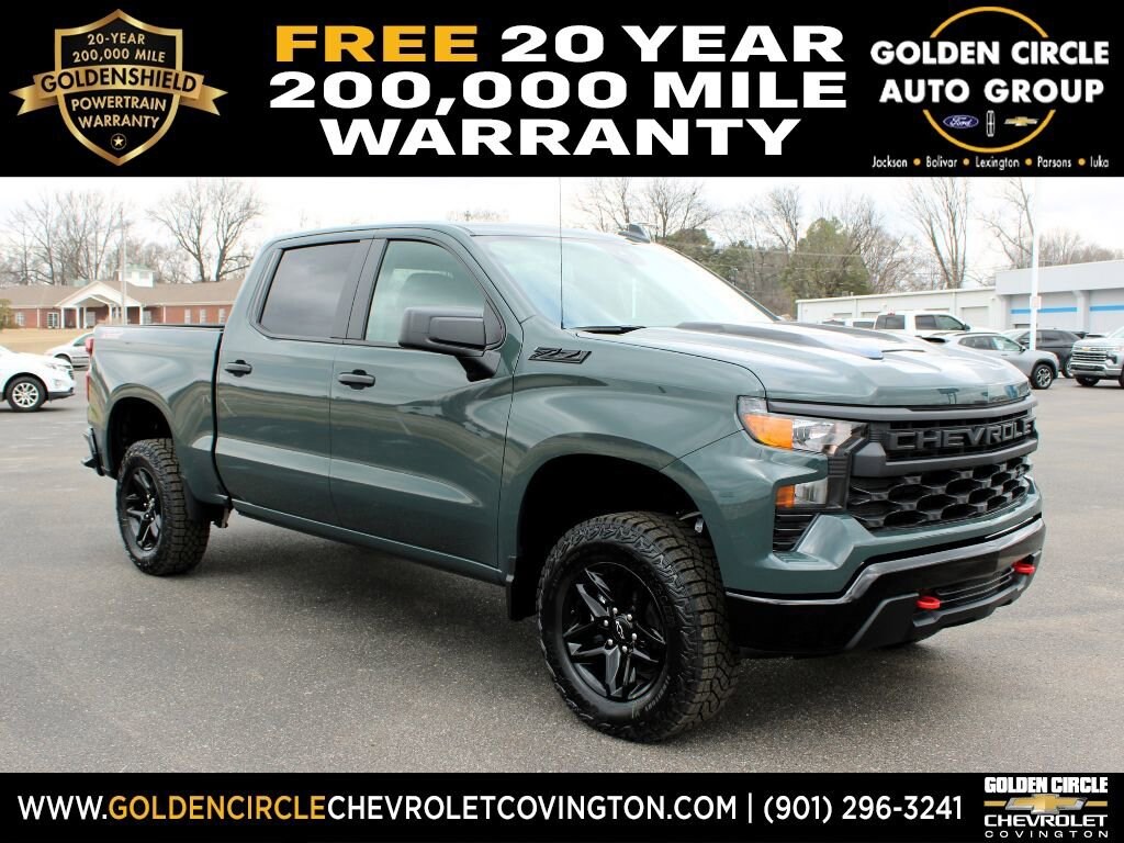 New 2026 Chevrolet Silverado 1500 Custom Trail Boss Truck