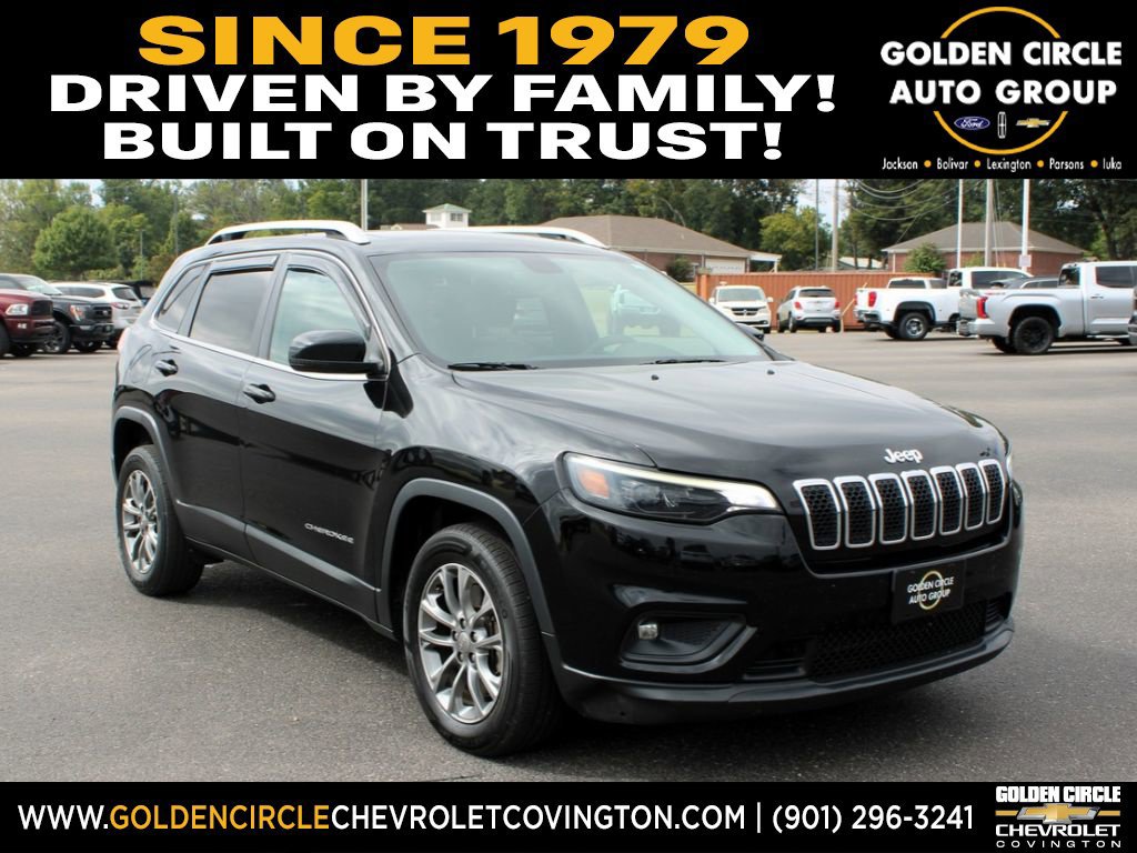 Used 2020 Jeep Cherokee Latitude Plus with VIN 1C4PJLLX7LD507447 for sale in Covington, TN