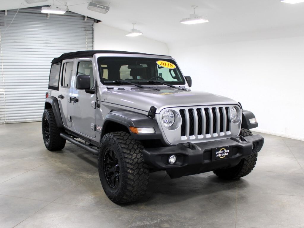 Used 2018 Jeep Wrangler Unlimited Sport S SUV
