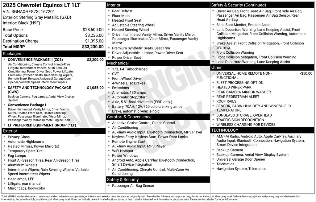 2025 Chevrolet Equinox LT - Photo 53