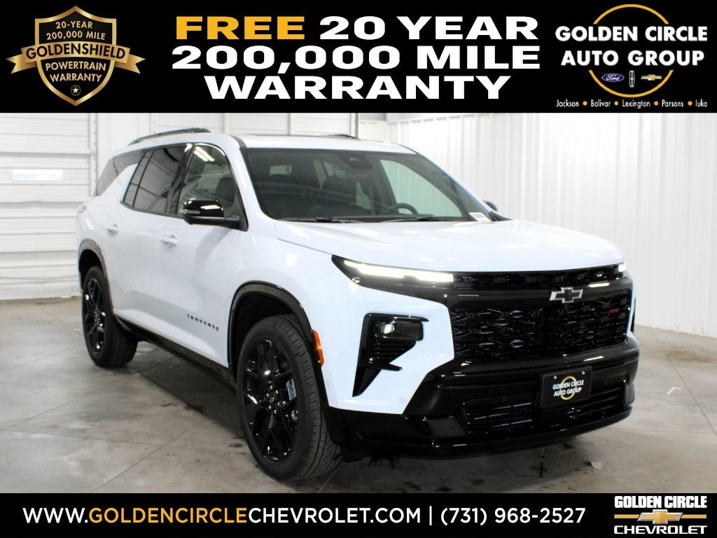 New 2026 Chevrolet Traverse RS SUV