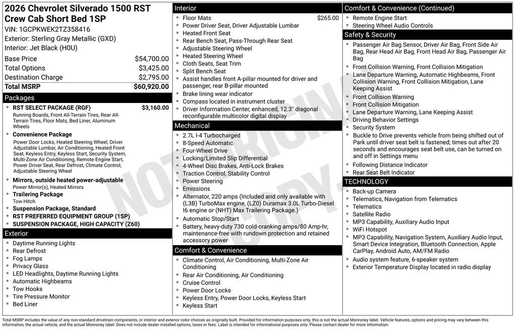 2026 Chevrolet Silverado 1500 RST - Photo 71
