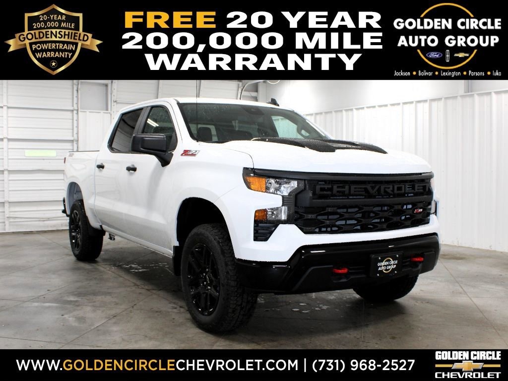 New 2026 Chevrolet Silverado 1500 Custom Trail Boss Truck