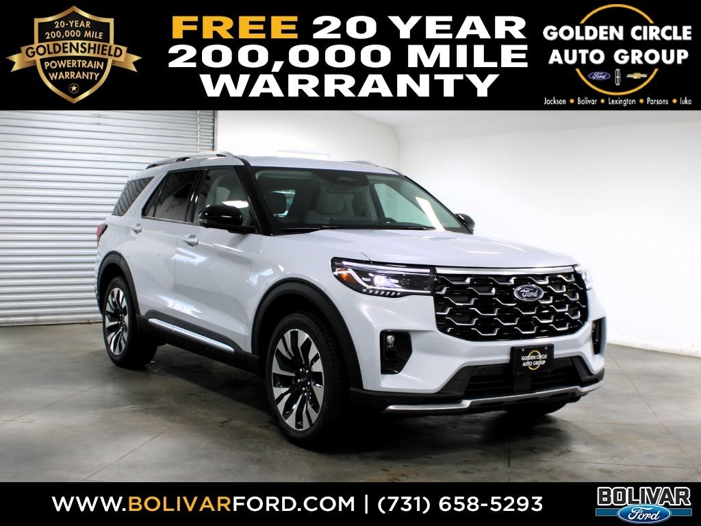 New 2026 Ford Explorer Platinum SUV
