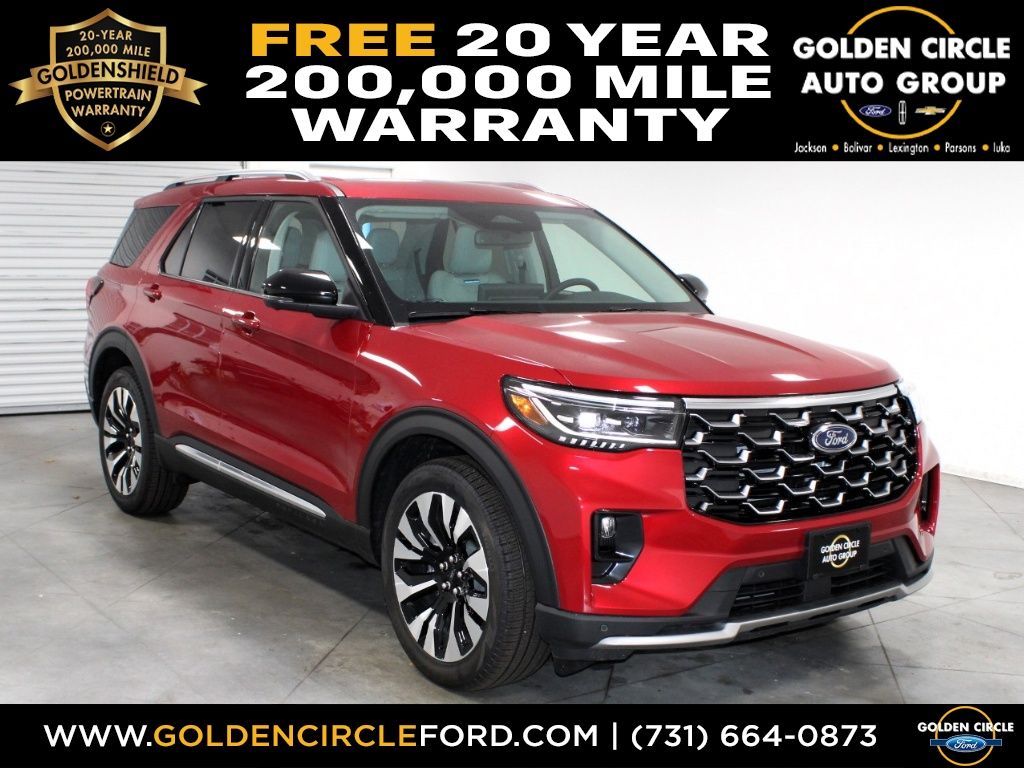 New 2026 Ford Explorer Platinum