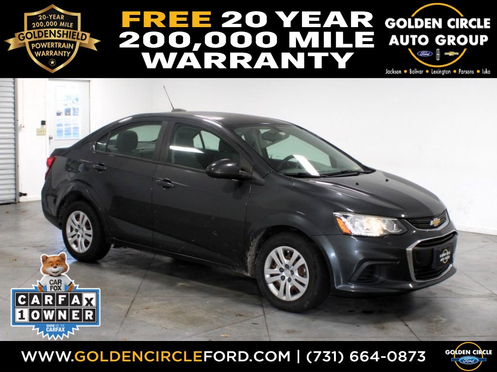 Used 2019 Chevrolet Sonic LS with VIN 1G1JB5SB9K4100855 for sale in Jackson, TN