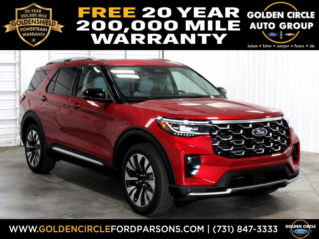 New 2026 Ford Explorer Platinum