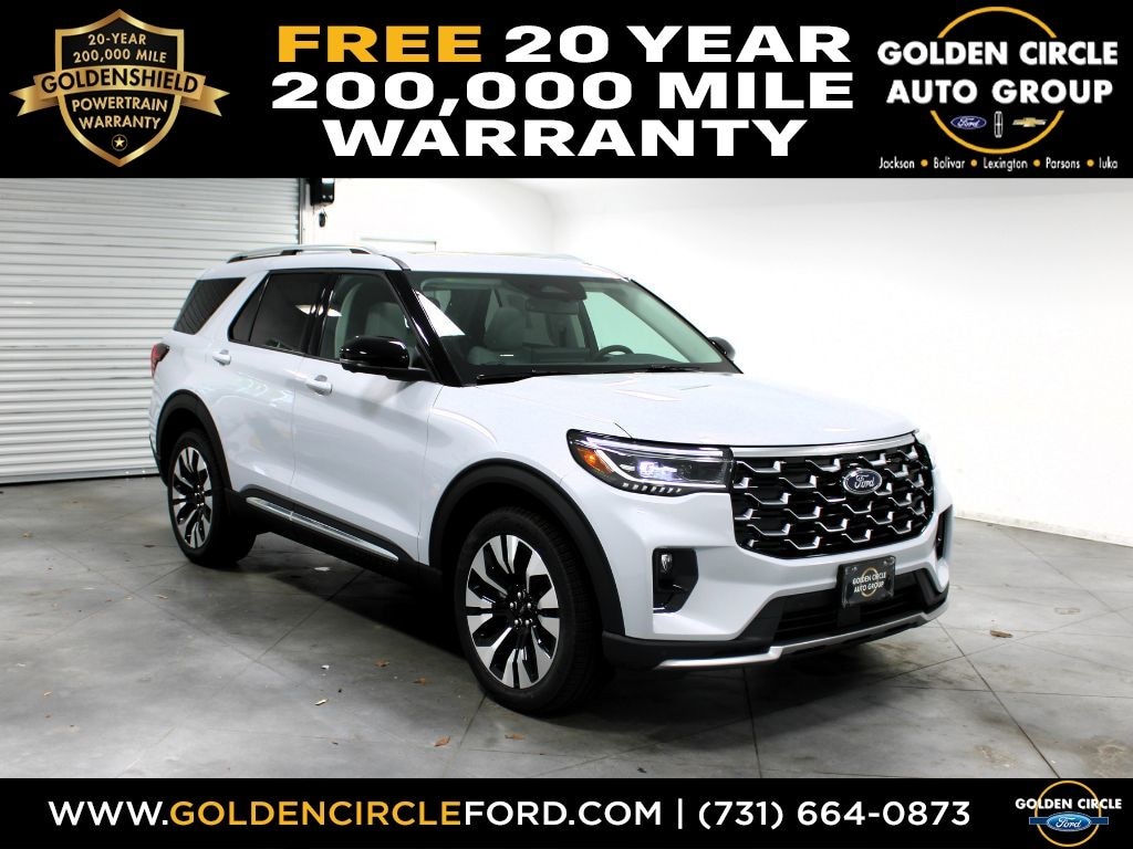 New 2025 Ford Explorer Platinum SUV