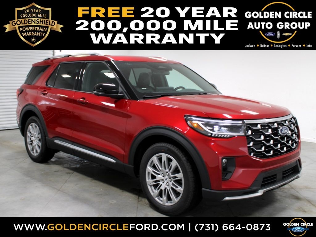 New 2026 Ford Explorer Platinum SUV