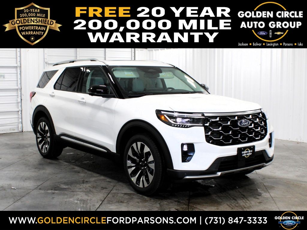 2025 Ford Explorer Platinum's photo