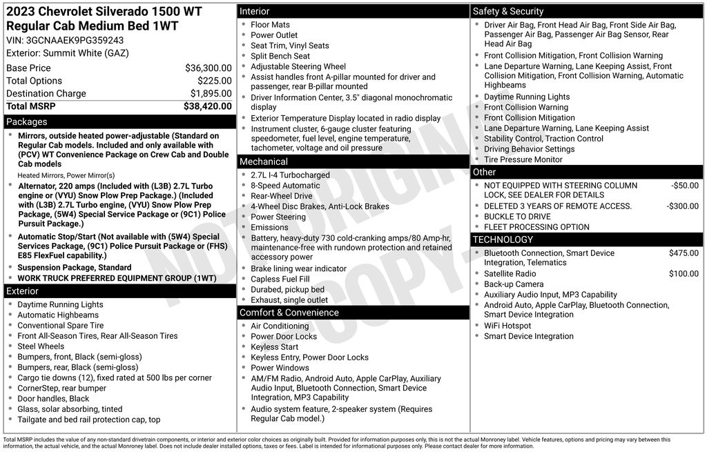 2023 Chevrolet Silverado 1500 Work Truck - Photo 47