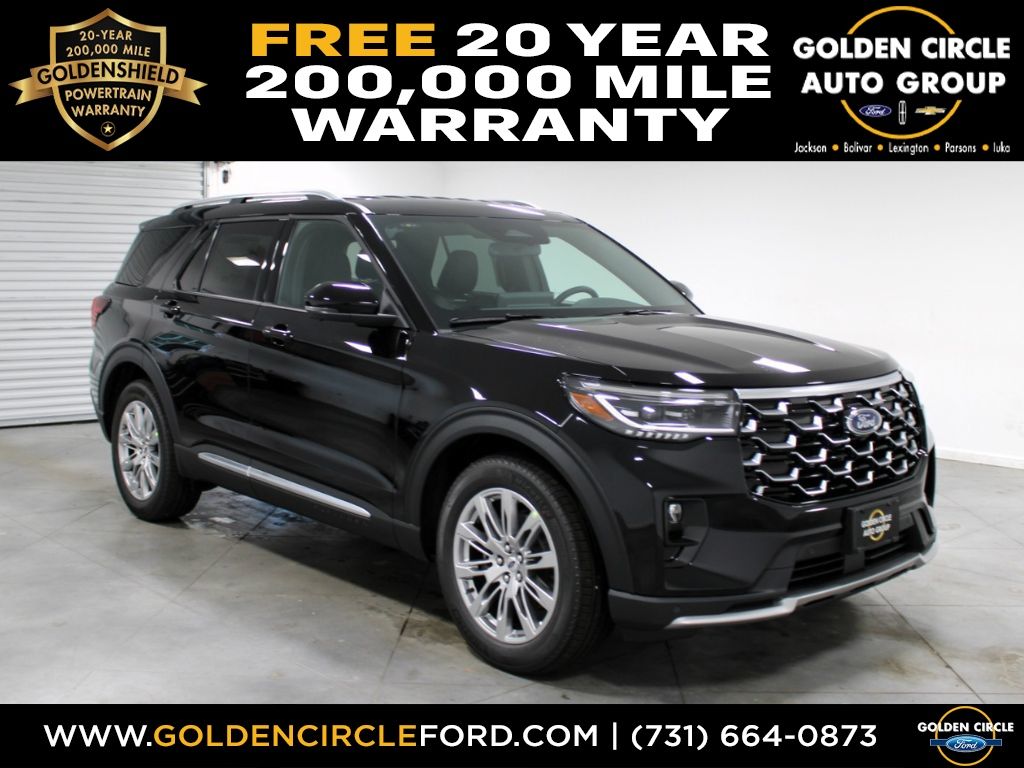 New 2026 Ford Explorer Platinum