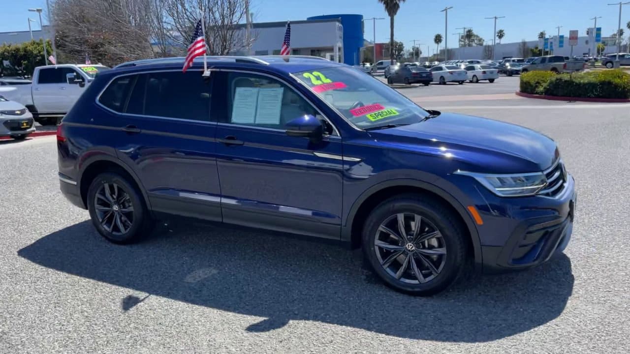 Used 2022 Volkswagen Tiguan SE with VIN 3VV2B7AX6NM062581 for sale in Salinas, CA