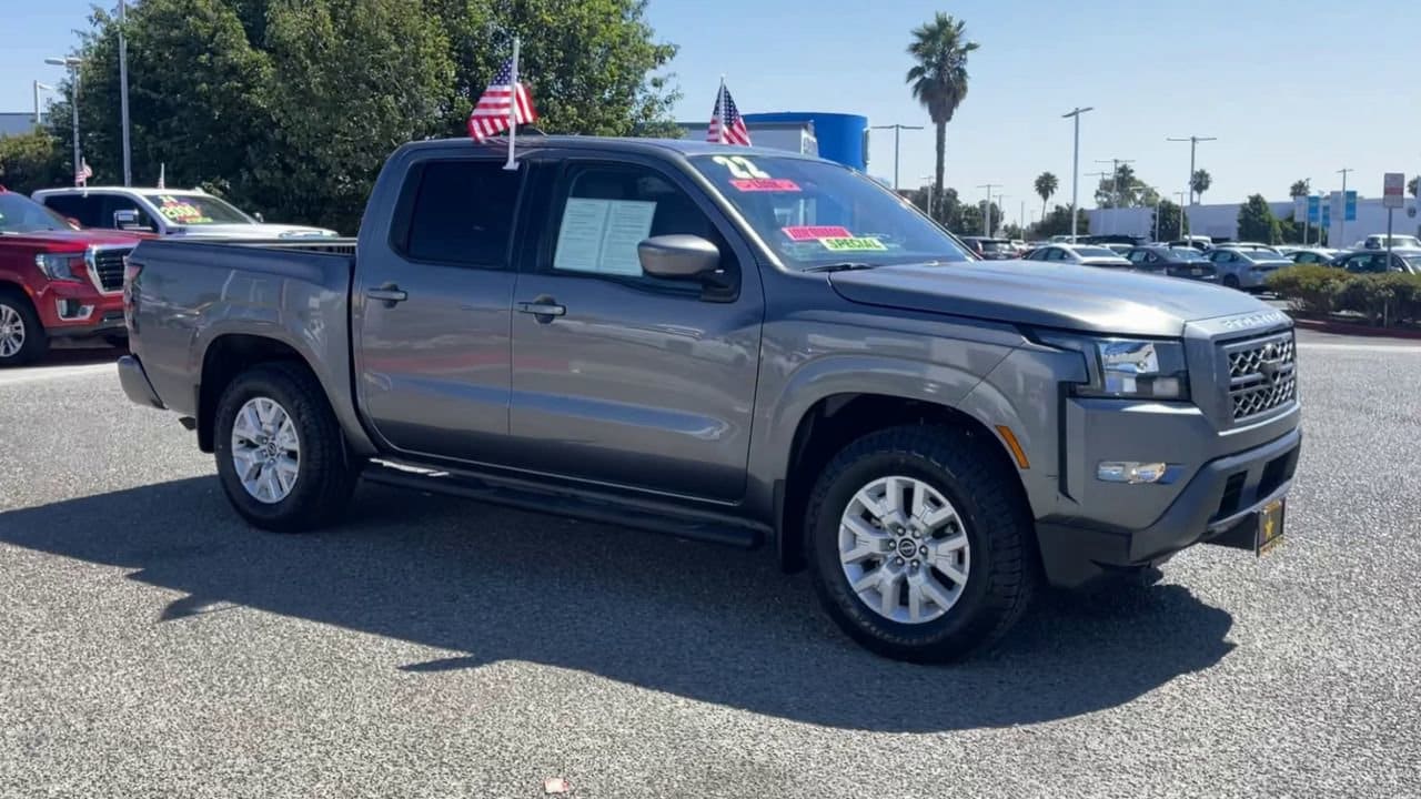 Used 2022 Nissan Frontier SV with VIN 1N6ED1EJ1NN601202 for sale in Salinas, CA