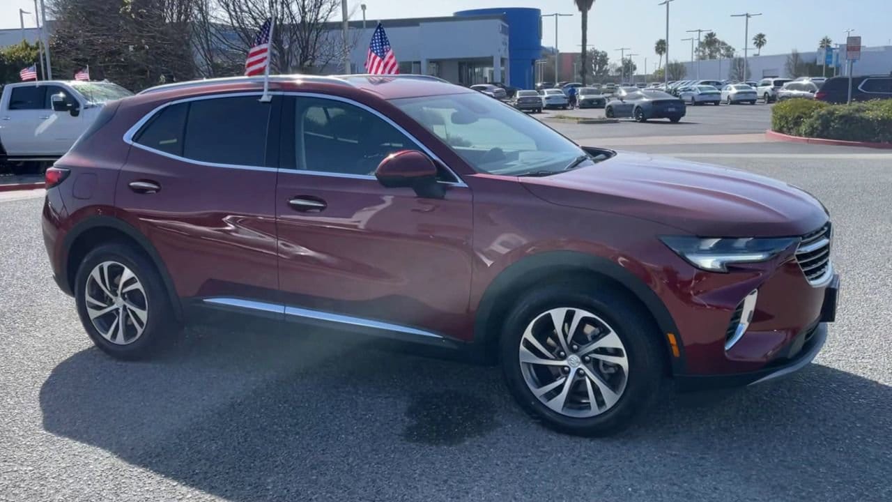 Used 2021 Buick Envision Essence with VIN LRBFZNR44MD100750 for sale in Salinas, CA