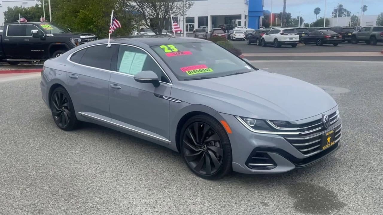 Used 2023 Volkswagen Arteon SEL R-Line with VIN WVWAR7AN0PE010571 for sale in Salinas, CA