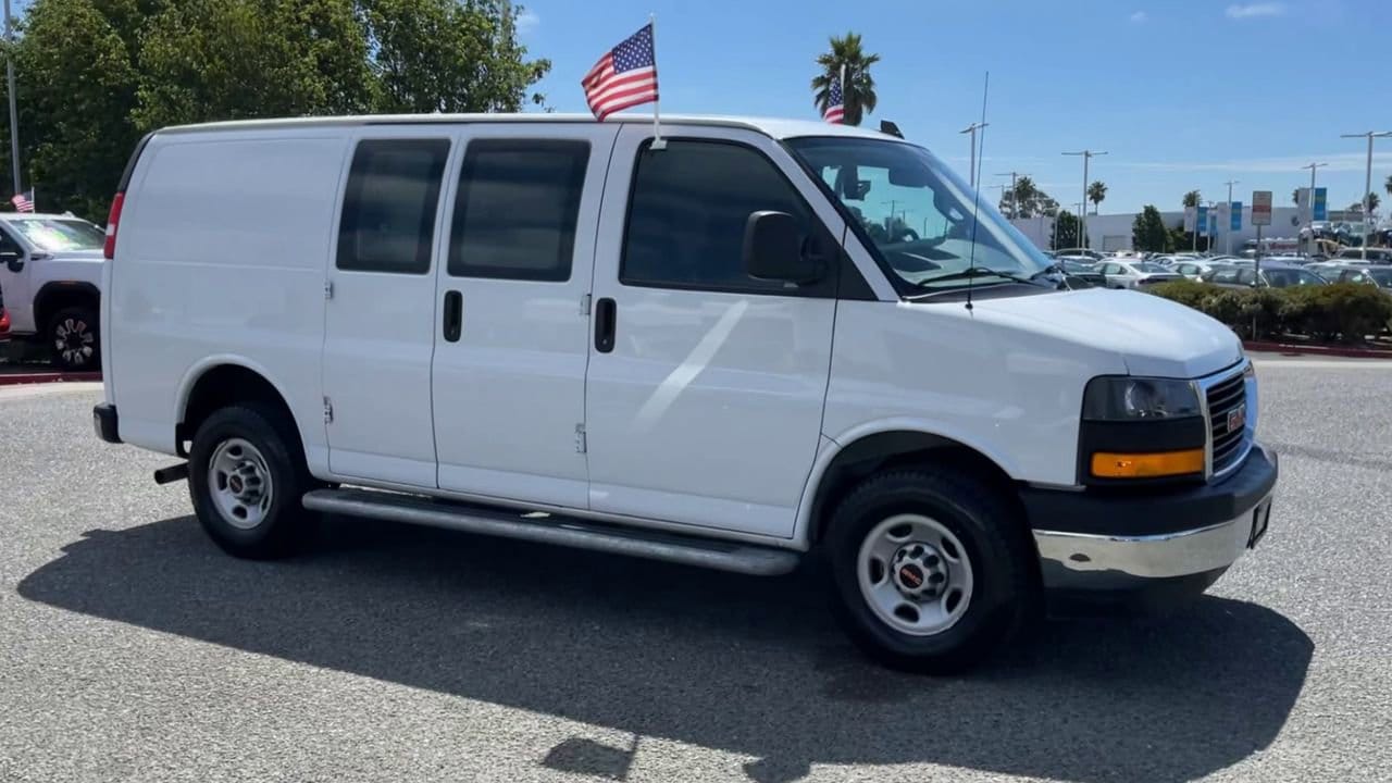 Used 2021 GMC Savana Cargo Work Van with VIN 1GTW7AFPXM1307384 for sale in Salinas, CA