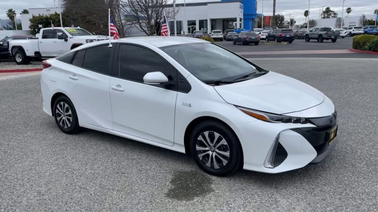 Used 2021 Toyota Prius Prime LE with VIN JTDKAMFP7M3175836 for sale in Salinas, CA