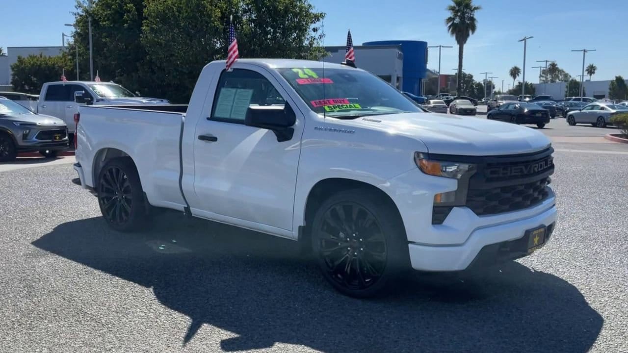 Used 2024 Chevrolet Silverado 1500 Work Truck with VIN 3GCNAAEK7RG355193 for sale in Salinas, CA