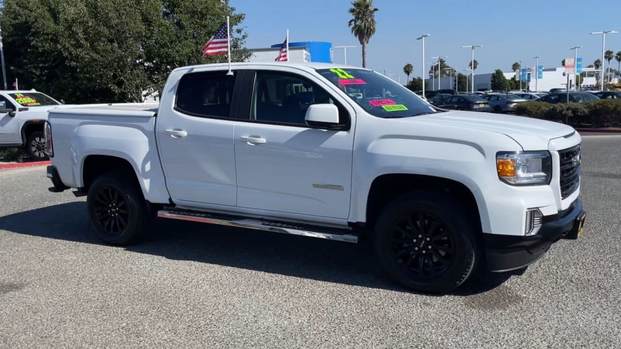 Used 2022 GMC Canyon Elevation with VIN 1GTG5CEN9N1132696 for sale in Salinas, CA