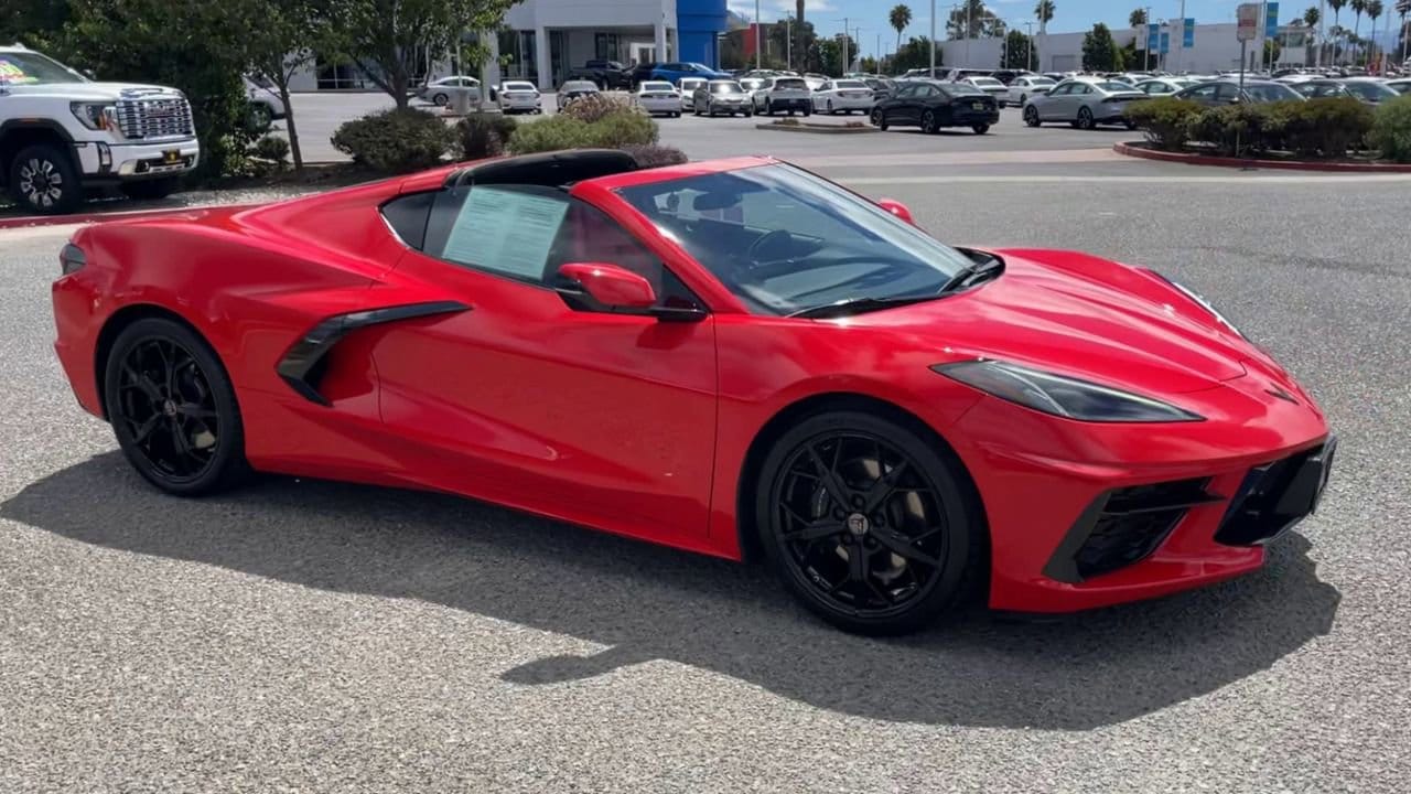 Used 2022 Chevrolet Corvette 1LT with VIN 1G1YA2D41N5103262 for sale in Salinas, CA