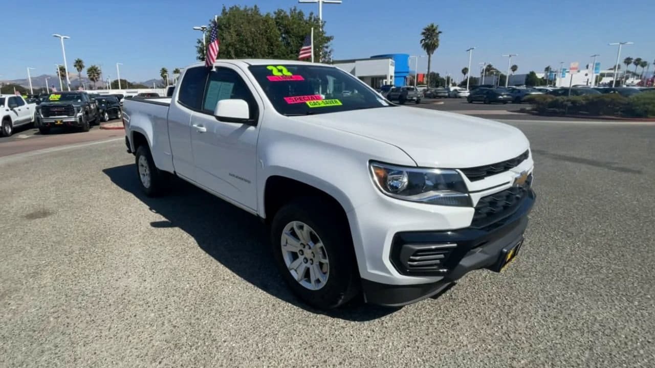 Used 2022 Chevrolet Colorado LT with VIN 1GCHSCEA5N1233051 for sale in Salinas, CA