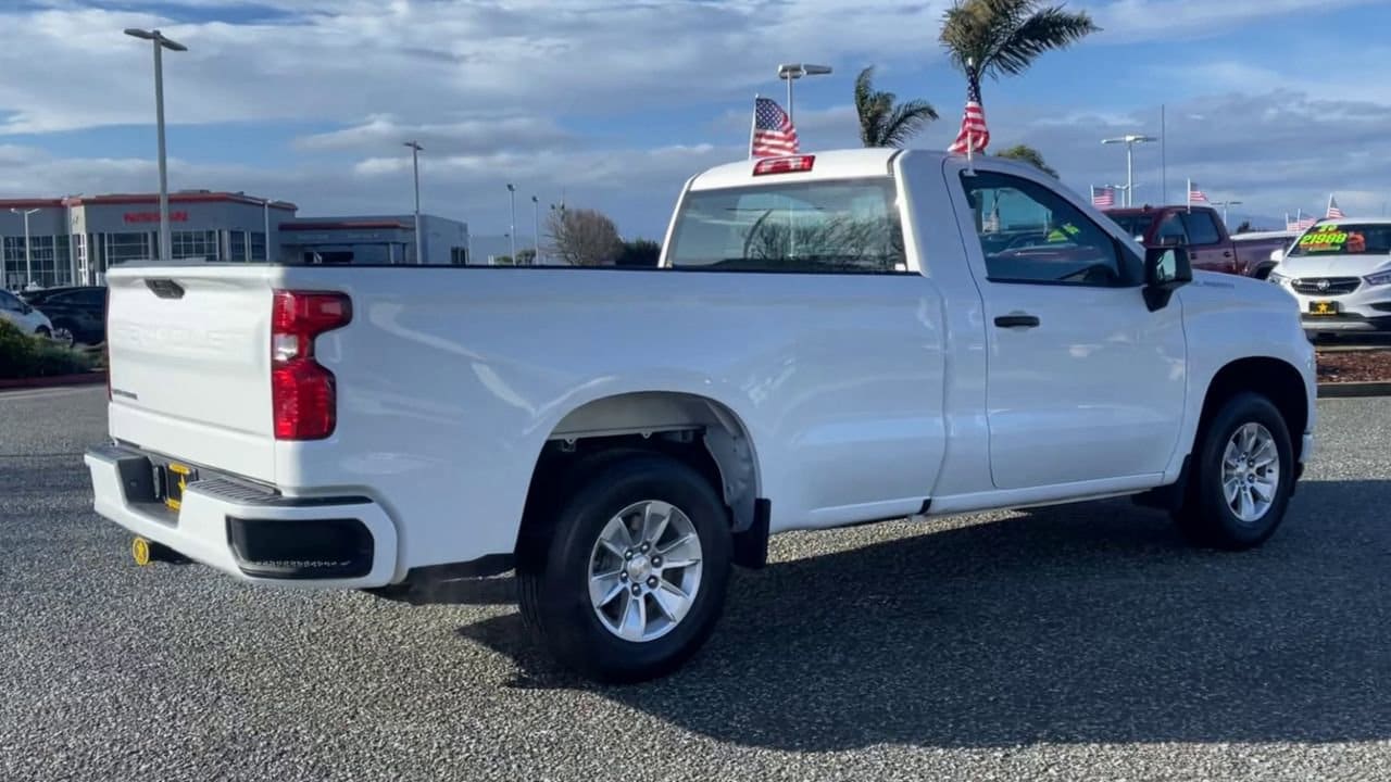 Used 2022 Chevrolet Silverado 1500 Limited Work Truck with VIN 3GCNWAED1NG217324 for sale in Salinas, CA