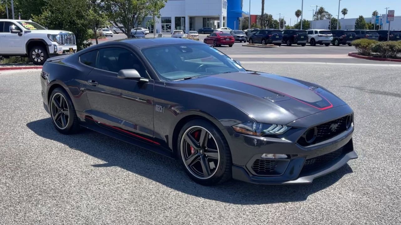 Used 2022 Ford Mustang Mach 1 with VIN 1FA6P8R01N5551013 for sale in Salinas, CA