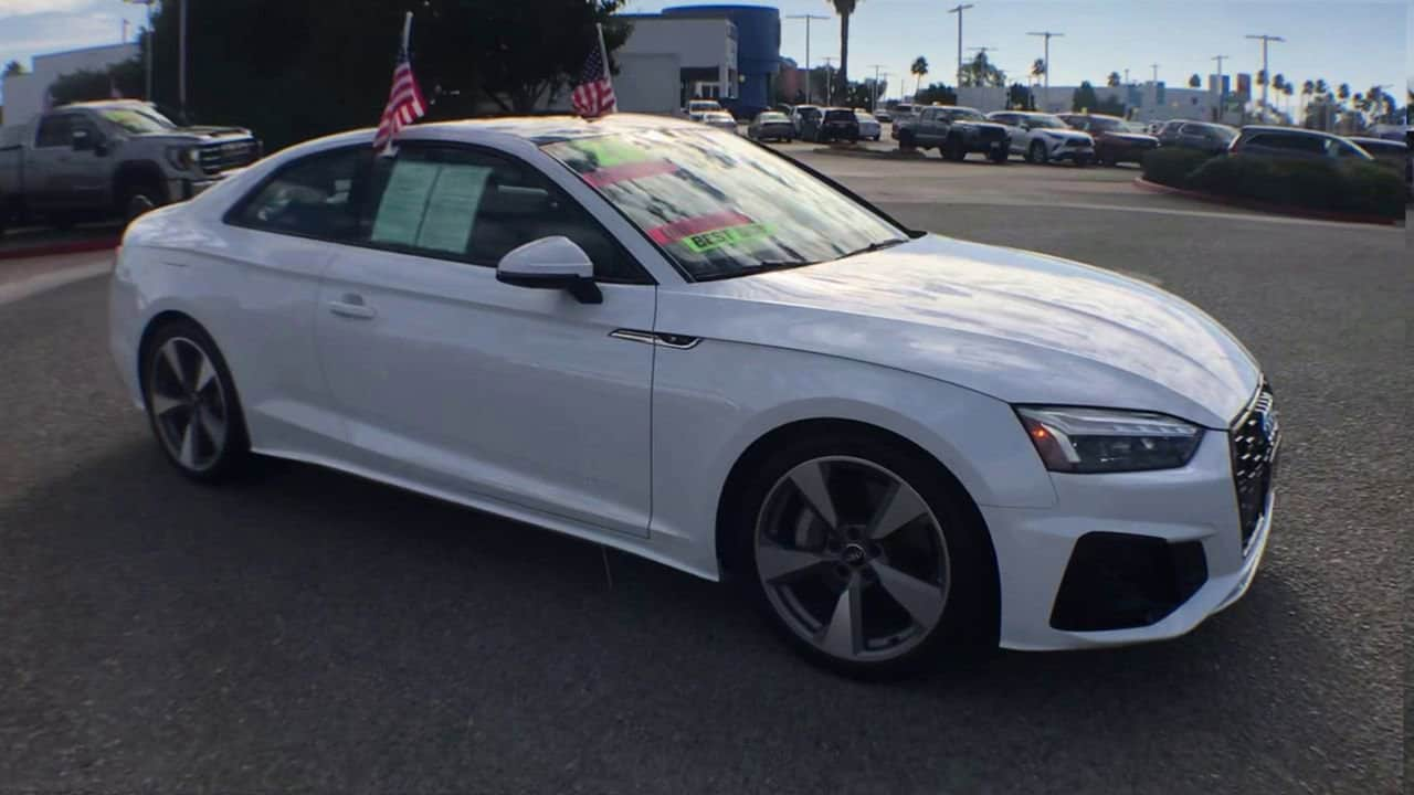 Used 2020 Audi A5 Coupe Premium Plus with VIN WAUTNAF52LA005493 for sale in Salinas, CA