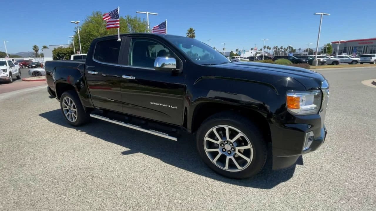 Used 2022 GMC Canyon Denali with VIN 1GTG5EEN8N1217296 for sale in Salinas, CA