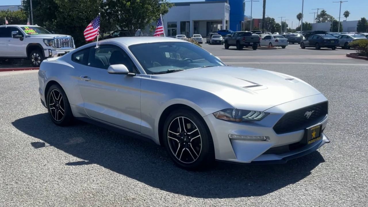 Used 2018 Ford Mustang EcoBoost with VIN 1FA6P8THXJ5163903 for sale in Salinas, CA