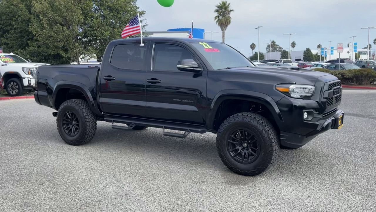 Used 2022 Toyota Tacoma TRD Sport with VIN 3TMAZ5CN0NM186710 for sale in Salinas, CA