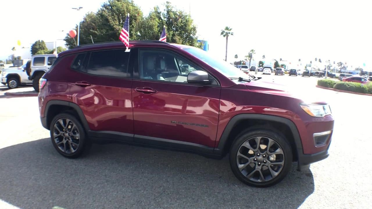 Used 2021 Jeep Compass 80th Spec. Edition with VIN 3C4NJDEB2MT563080 for sale in Salinas, CA