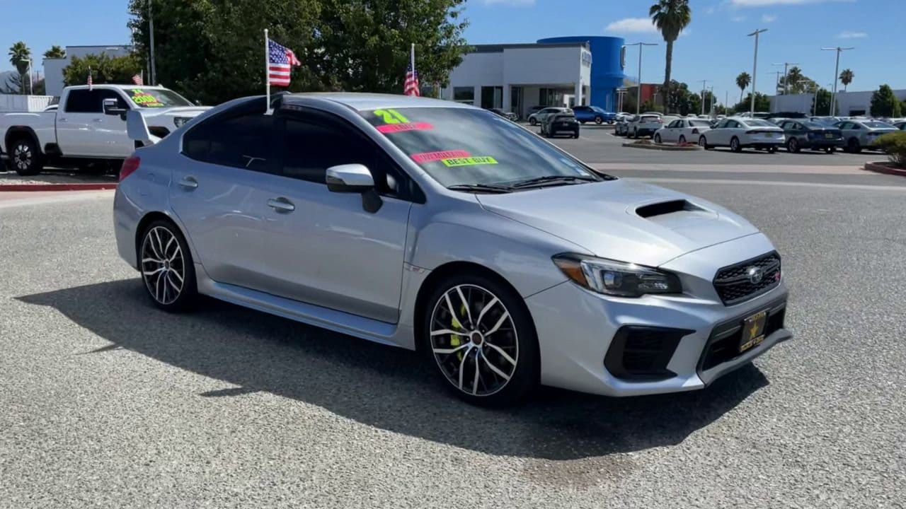 Used 2021 Subaru WRX STI Base with VIN JF1VA2E65M9814695 for sale in Salinas, CA