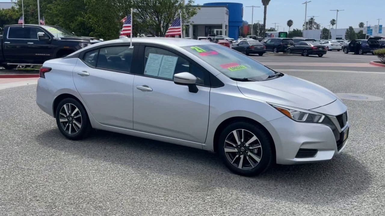 Used 2021 Nissan Versa Sedan SV with VIN 3N1CN8EV8ML868471 for sale in Salinas, CA