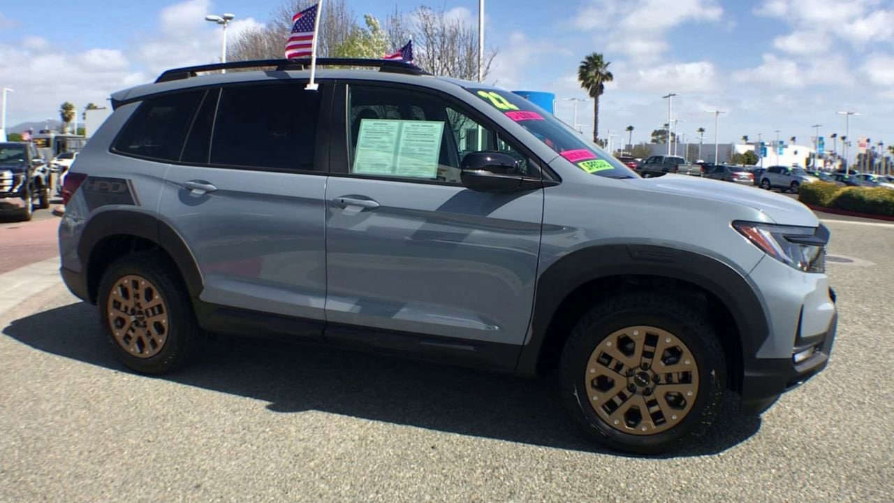 Used 2022 Honda Passport TrailSport with VIN 5FNYF8H6XNB032729 for sale in Salinas, CA