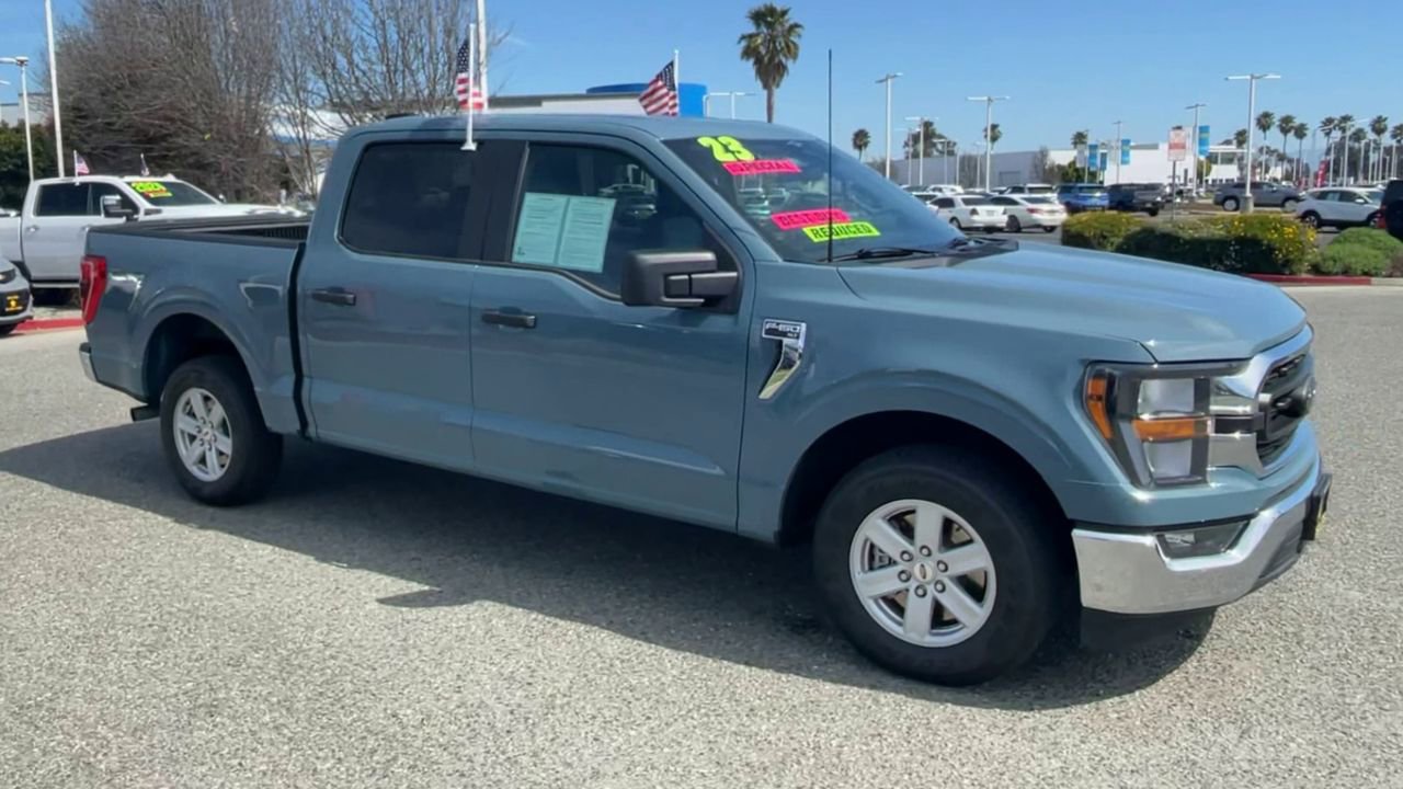 Used 2023 Ford F-150 XLT with VIN 1FTEW1C80PKD23555 for sale in Salinas, CA