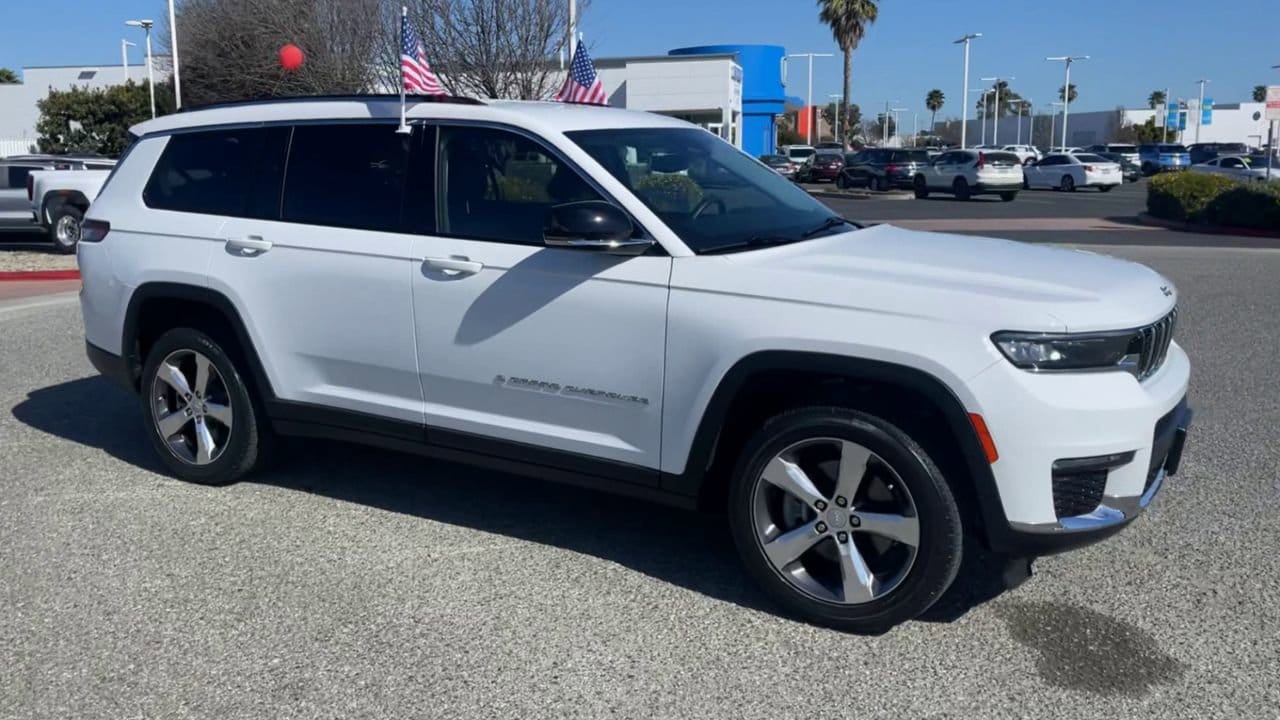 Used 2021 Jeep Grand Cherokee L Limited with VIN 1C4RJJBG6M8175882 for sale in Salinas, CA