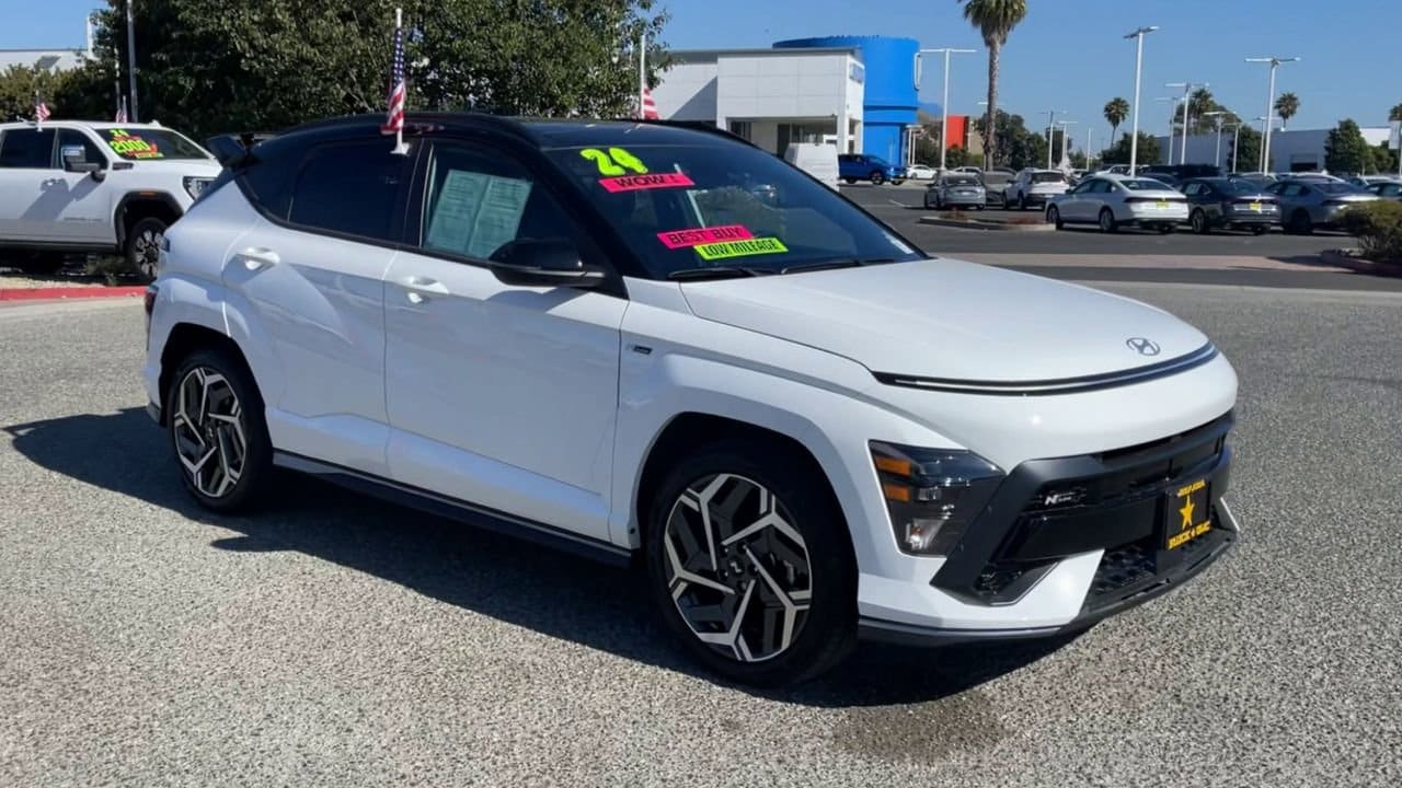 Used 2024 Hyundai Kona N Line with VIN KM8HA3A3XRU085750 for sale in Salinas, CA