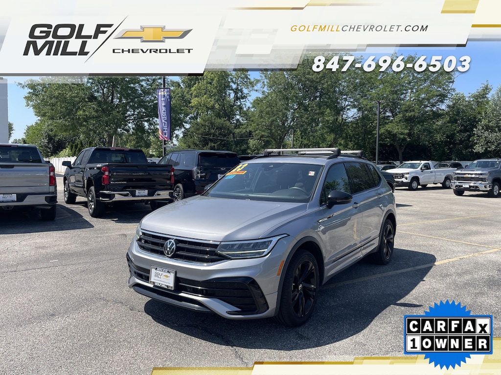 Used 2023 Volkswagen Tiguan SE R-Line Black