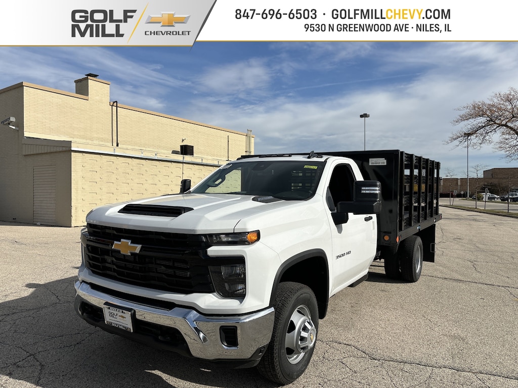 New 2025 Chevrolet Silverado 3500 HD Chassis Cab Work Truck Truck