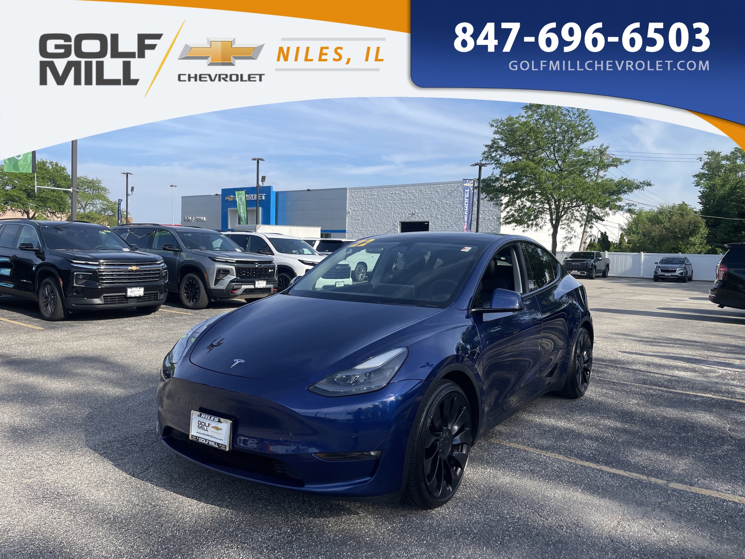2022 Tesla Model Y Performance Dual Motor All-Wheel Drive's photo