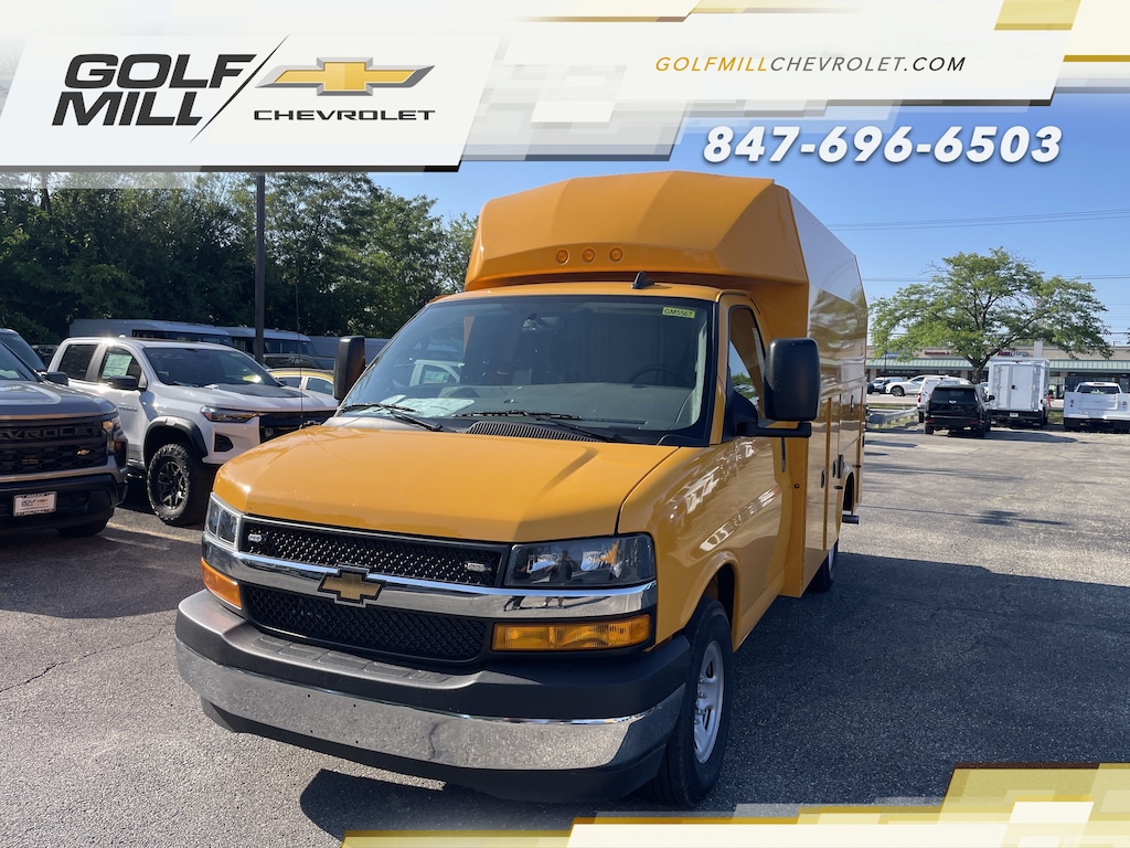 New 2025 Chevrolet Express Cutaway 3500 1WT Cutaway Van