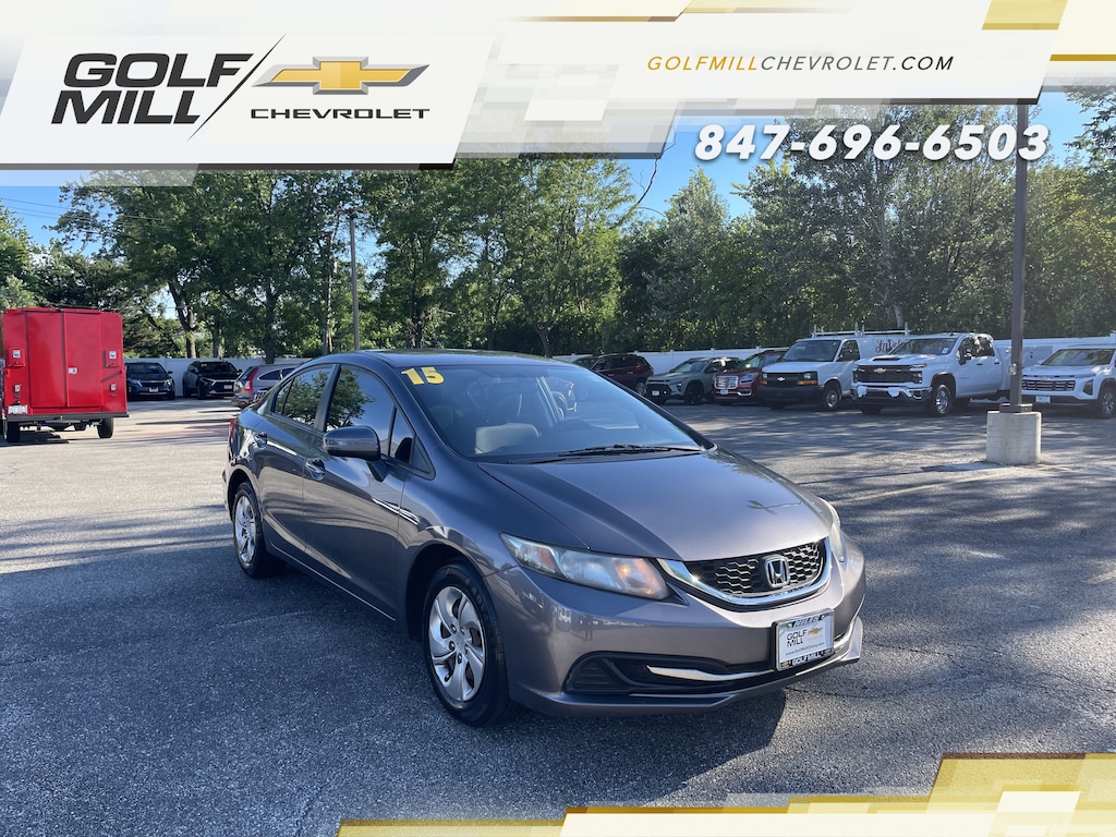 Used 2015 Honda Civic Sedan LX