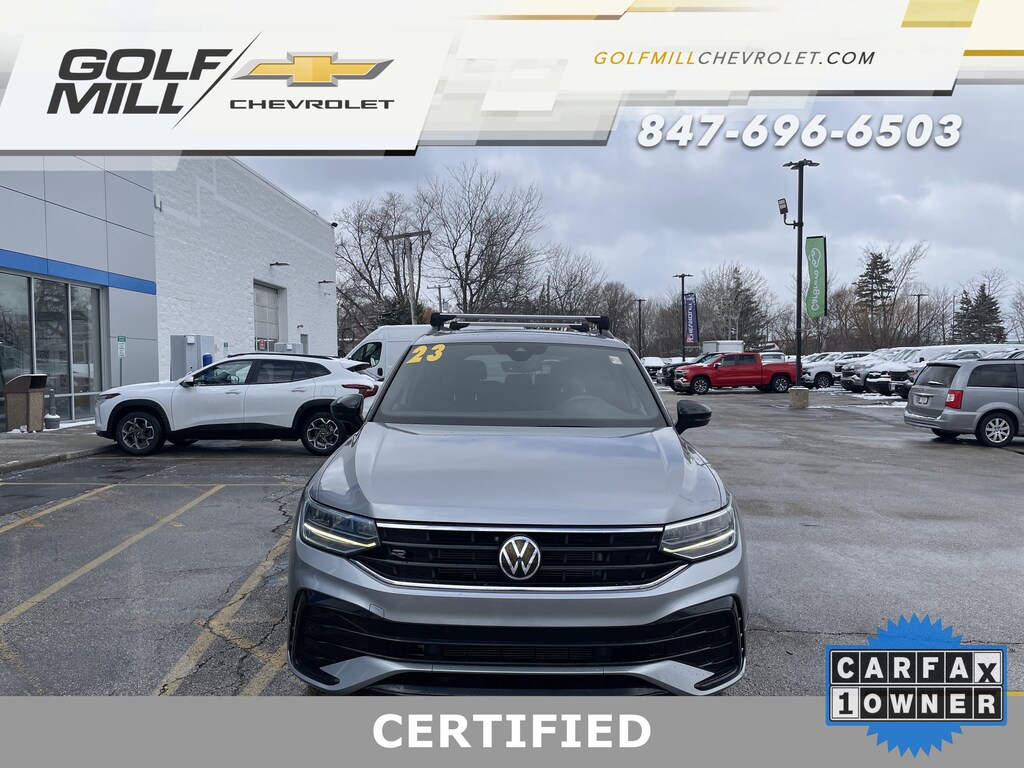 Used 2023 Volkswagen Tiguan SE R-Line Black